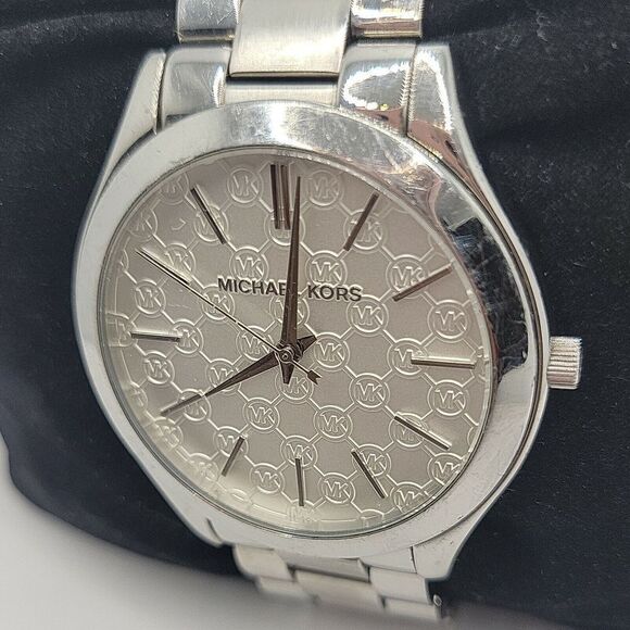 Michael Kors Runway MK3371 Womens Stainless Steel Analog Dial Quartz Watch BC697 - Picture 2 of 10